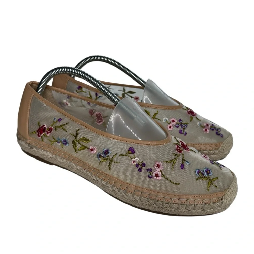 Jessica Simpson Women's Lucciea Mesh Espadrille Flats. Sz: 11